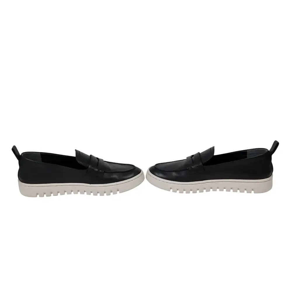 Vionic Uptown Loafers Black Womens 6 Chunky Penny Loafers Whimsygoth Academia